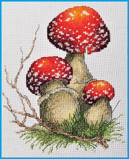 Работа «Мухоморчики»