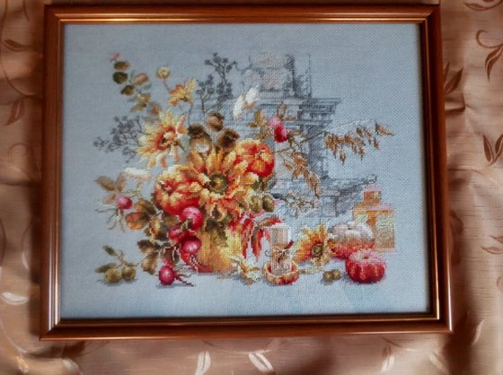 Работа «Осенняя импровизация. Чудесная игла»