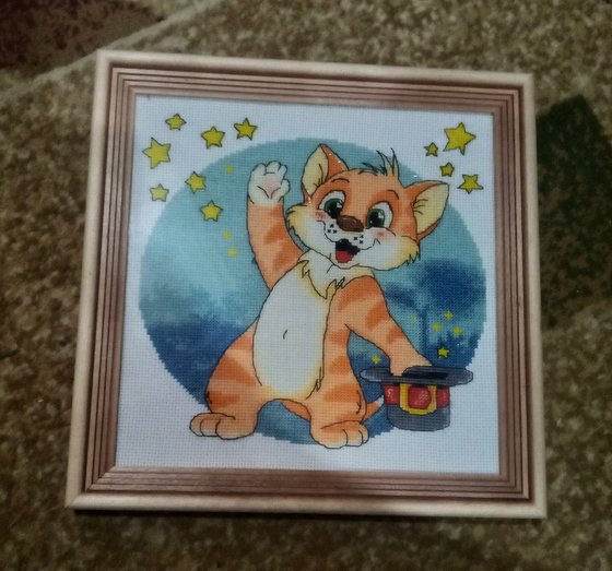 Работа «"Рыжий фокусник",Дизайнер Аня Кузнецова»