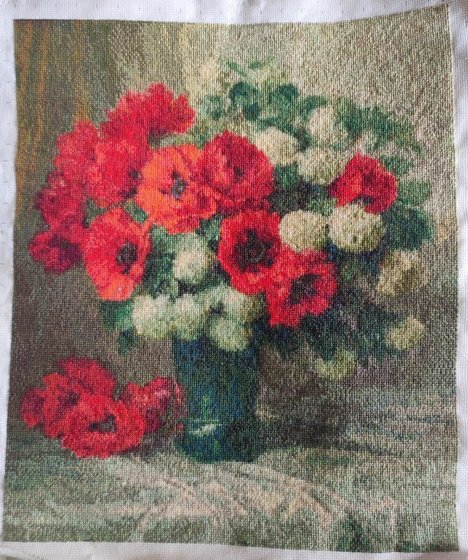 Работа «Букет маков»