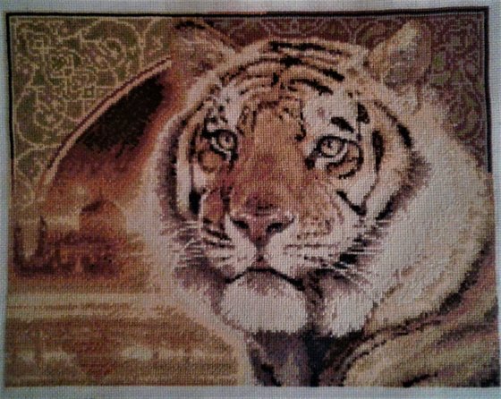 Работа «Тигр  Востока»