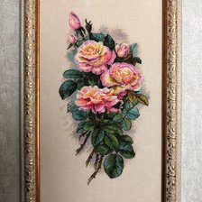 Работа «Винтажные розы»