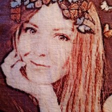 Работа «ПОРТРЕТ ПО ФОТО 1 (схему делаю сама)»