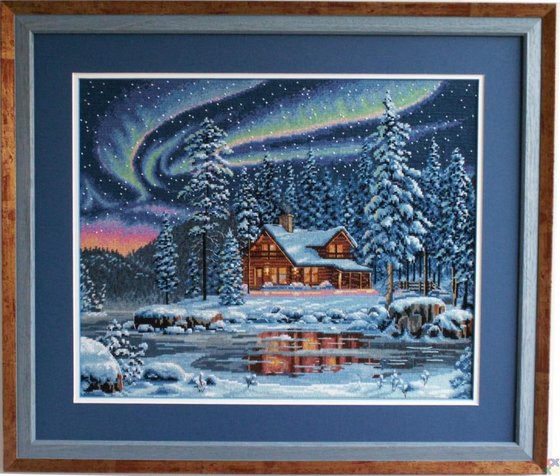 Работа «Северное сияние»