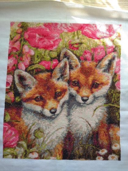 Работа «Лисята»