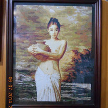 Работа «Девушка»