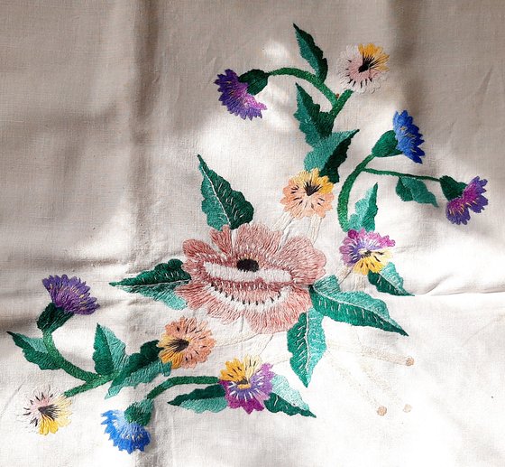 Работа «Цветы»