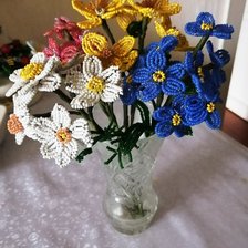 Работа «Полевые цветы»