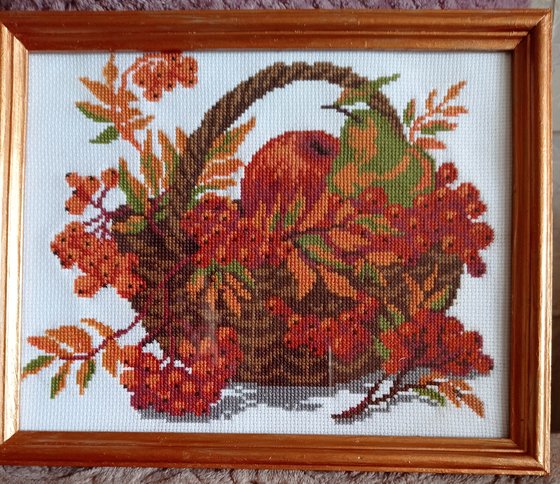 Работа «Осенняя корзиночка»