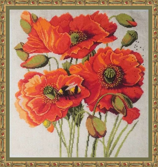 Работа «Маки»