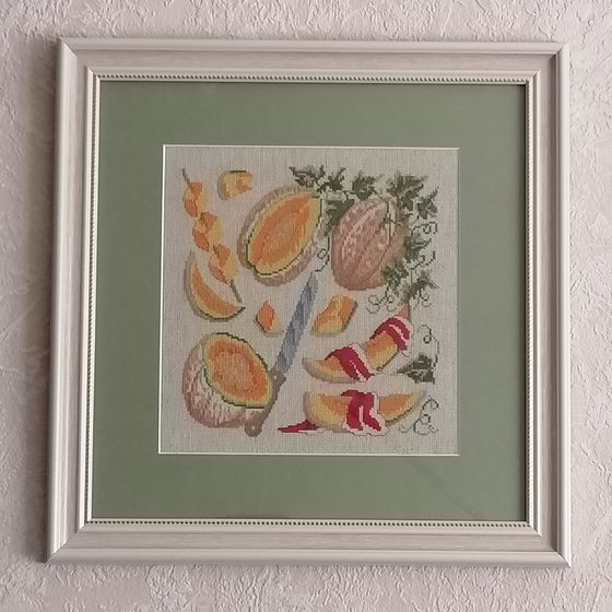 Работа «Кухонные мотивы "Дыня"»