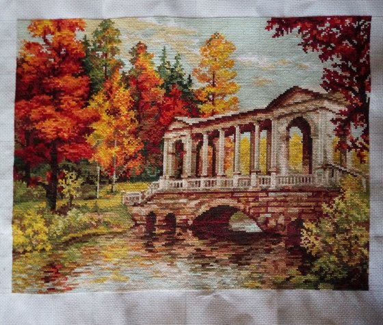 Работа «Багрец и золото»