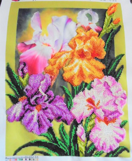 Работа «Ирисы»