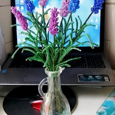 Работа «Лаванда - это запах чистоты и счастья, Цветущей молодости, вечно»