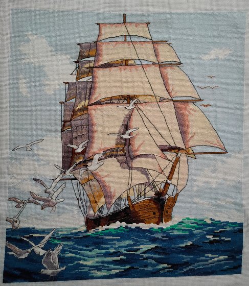 Работа «Парусник»