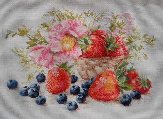 Работа «Клубника»