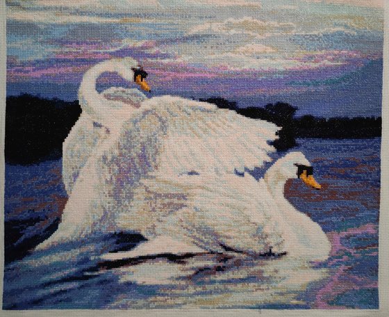 Работа «Лебеди»