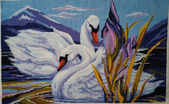 Работа «Лебеди»