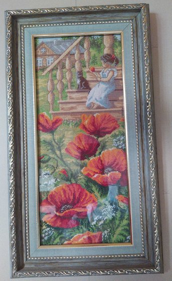 Работа «Маки)»