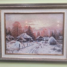 Работа «Деревенька.»