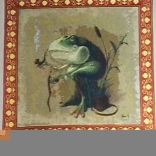 Работа «Лягушка-философ»