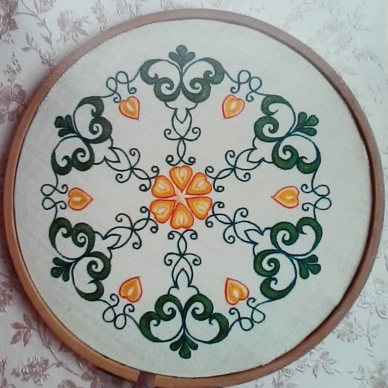 Работа «Крышка на 7 литровое ведерко»