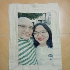 Работа «TÔI VÀ CON GÁI trên CT18 KT 32_50cm»