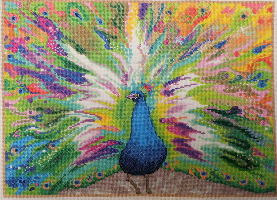 Работа «"Радужный павлин"»