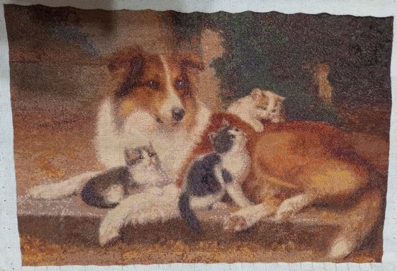 Работа «пушистая няня2»