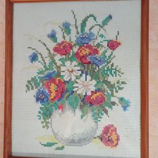 Работа «Полевые цветы. Работа сына»