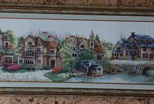 Работа «Зелёная деревенька»