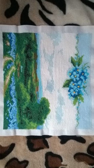 Работа «Фиалки»