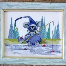 Работа «Горошек на рыбалке.»