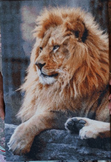 Работа «Благородный лев»
