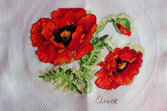 Работа «Маки»