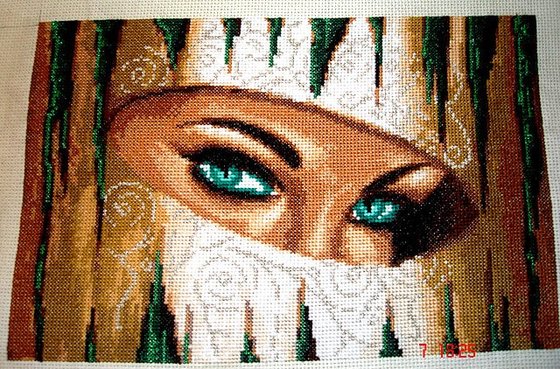 Работа «Восточная красавица»