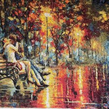 Работа «По картине Афремова.»