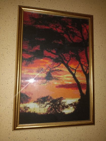 Работа «Закат. Кения.»