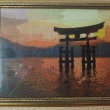 Работа «Закат. Япония.»