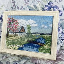 Работа «Домик в деревне»