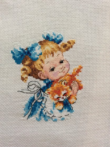 Работа «Ты мой маленький»