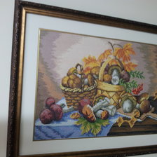 Работа «корзины с грибами»