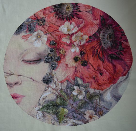 Работа «Она спит»