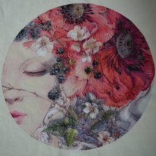 Работа «Она спит»