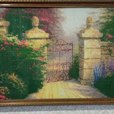 Работа «Калитка в сад»