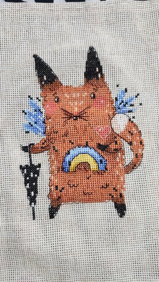 Работа «Тела артис "Українська веселка" - " Украинская радуга".»