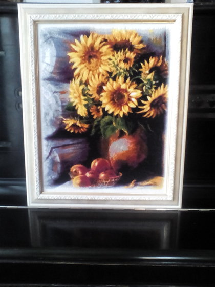 Работа «Подсолнухи»