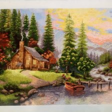 Работа «домик у реки»