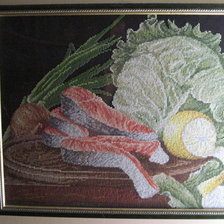 Работа «" Красная рыба"   Дизайнер Светлана Прокопец»