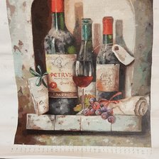 Работа «Натюрморт с вином №2»